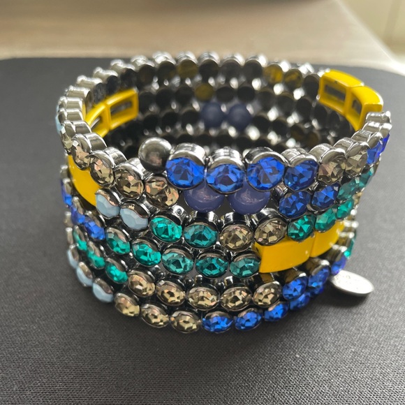 Juicy Couture Rhinestone Coil Bracelet - Picture 4 of 9